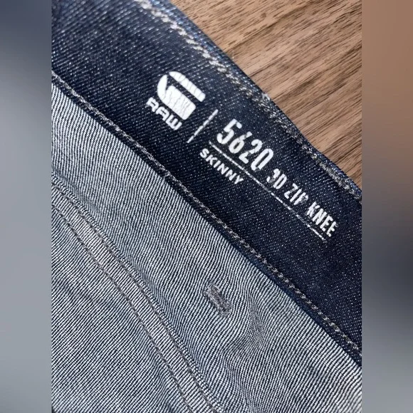 Men’s Raw G-Star Skinny Jeans - Picture 4 of 5